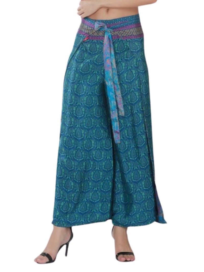 WevezÂ® Women's Pack of 5 Thai Fisherman Palazzo Pants, One Size, Assorted - Image 5